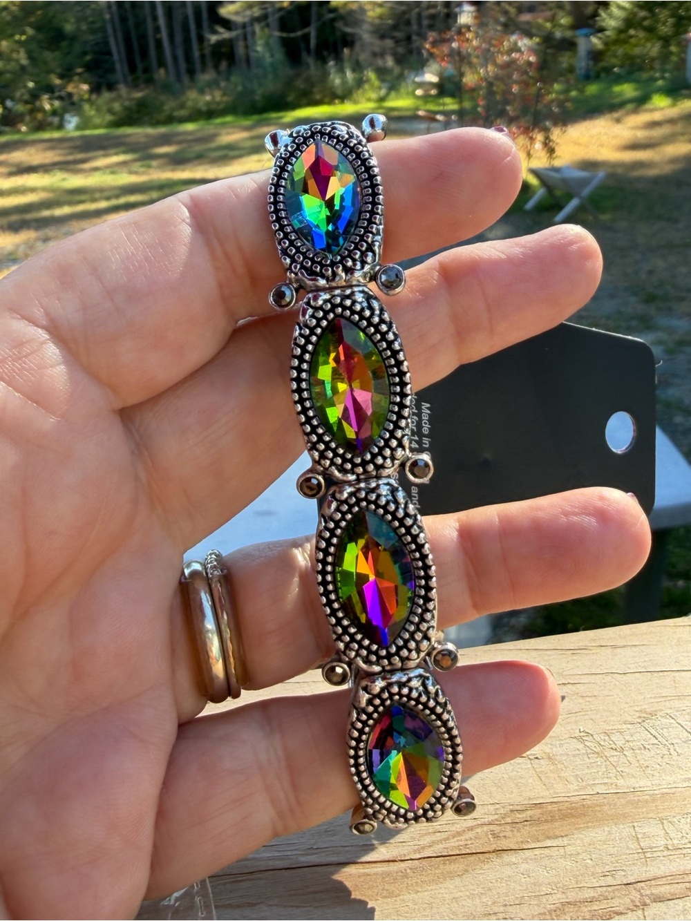 🪩Paparazzi Dancing Diva Oil Spill Bracelet🪩